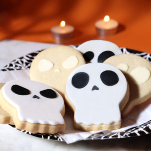 Halloween Cookie Cutter & Stencils - Skull