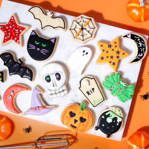 Halloween Cookie Cutters (Set of 12)