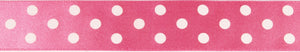 Polka Dot Cake Ribbon Pink