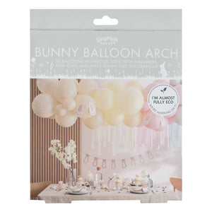 Easter Bunny Balloon Arch