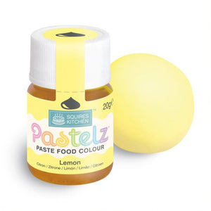 Squires Kitchen PASTELZ  - Lemon Pastel Food Colouring Paste  - LEMON