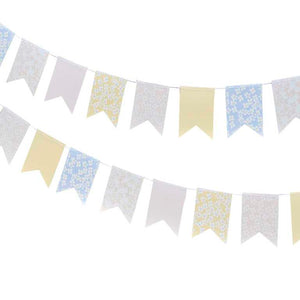 Hello Spring Floral Flag Party Bunting