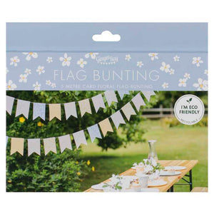 Hello Spring Floral Flag Party Bunting